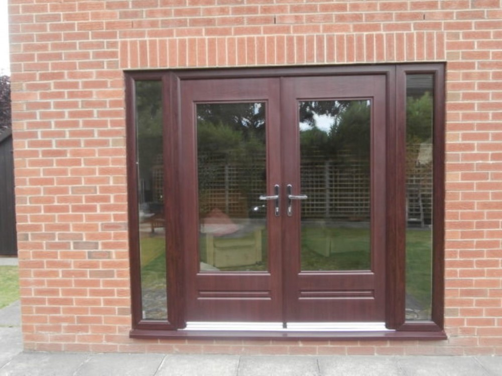 French Doors and Hinged Patio Doors Rosewood Upvc French Doors
