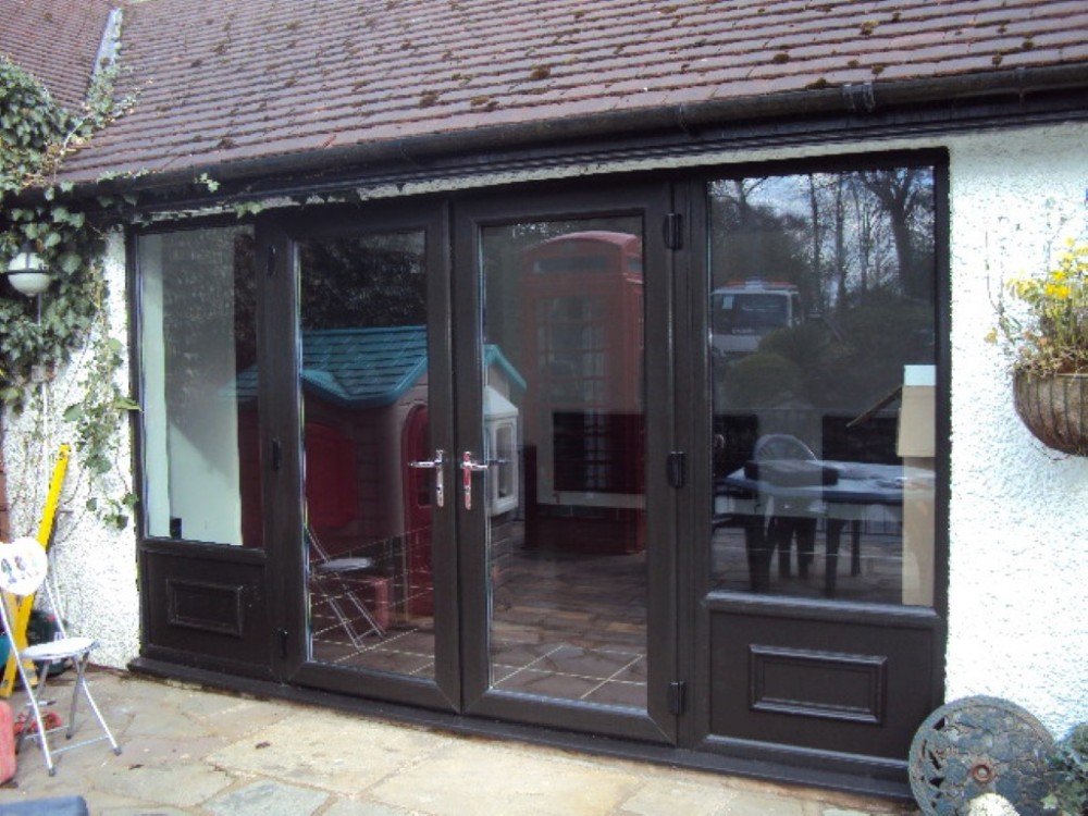 French Doors and Hinged Patio Doors Black Frame French Door