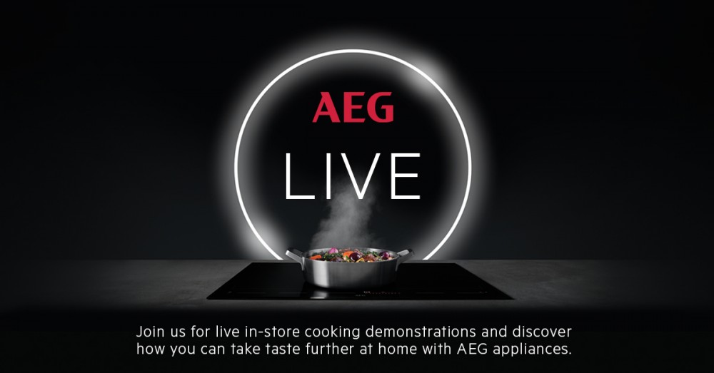 AEG Live Cooking Demonstration at our Handforth Showroom