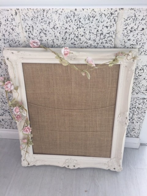 Hessian table frame. £20. Replacement value £100.