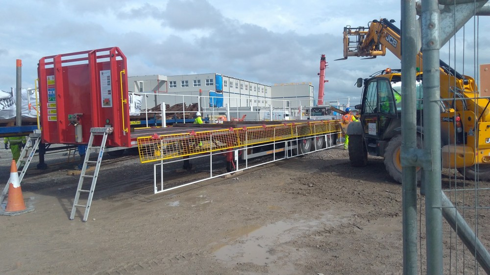 Trailer Safety System at Hinkley Point