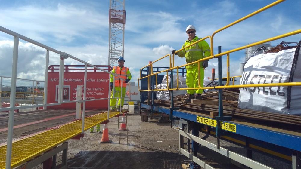 NTC Trailer Safety System at Hinkley Point