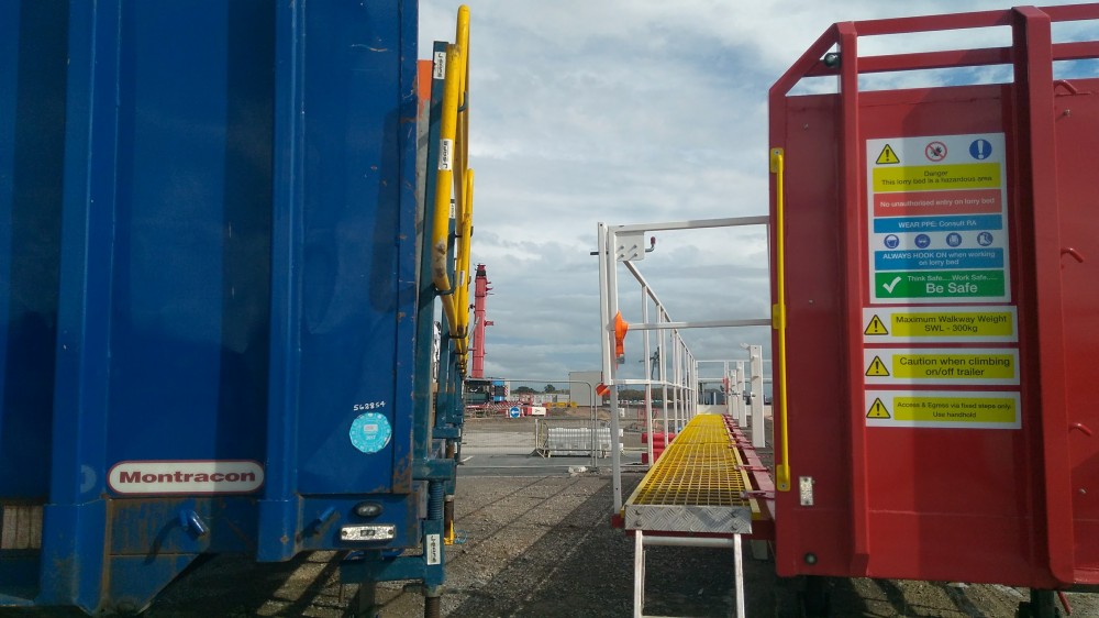 Safety Trailer visits Hinkley Point