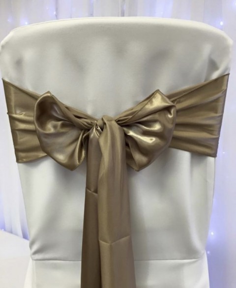 Satin sashes