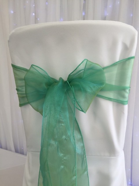 Organza sashes