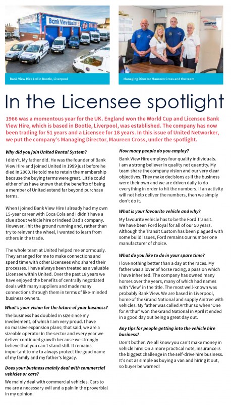 In the Licensee spotlight