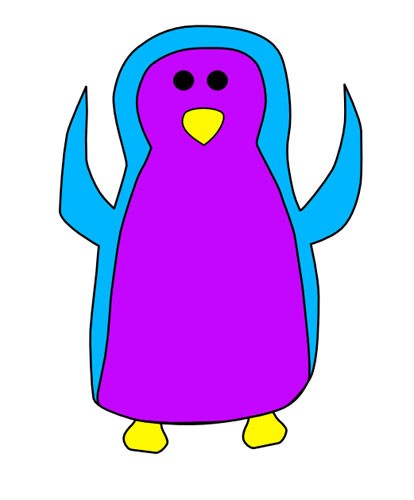 Serena the penguin welcomes you to a new and exciting website.