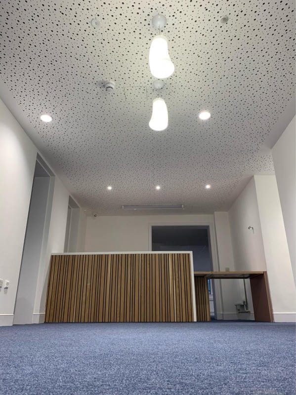 Oak Tree Housing - ceilings, partitions & fire curtains