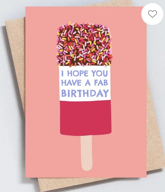 I Hope You Have a Fab Birthday Card 