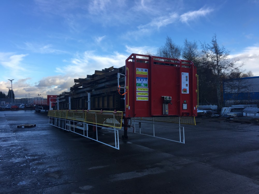 Great photo of our NTC Safety Trailer being loaded