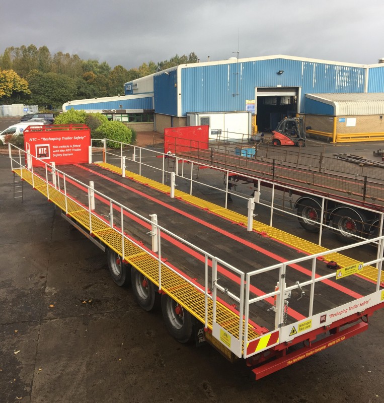 Adding flatbed vehicles or trailers to your fleet then why not have them fitted with our NTC Safety System.